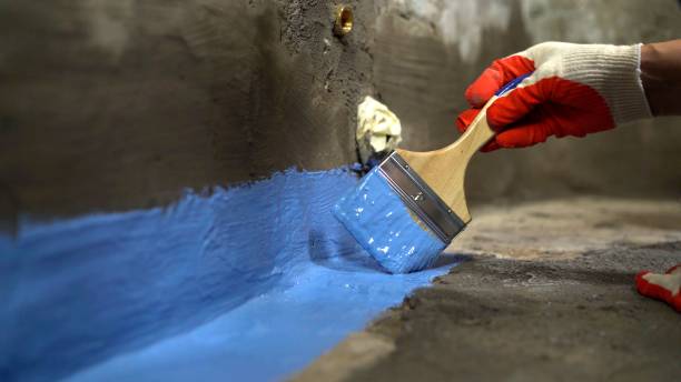 Commercial Waterproofing project at a Haviland, OH business property by SJ Waterproofing Pros