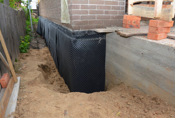 SJ Waterproofing Pros technician performing targeted Waterproofing assessment in Haviland, OH